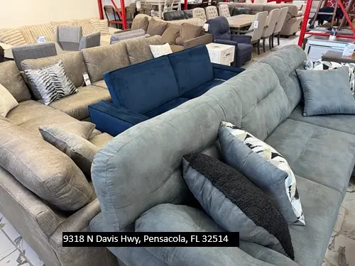 Inside our Pensacola Sofa Showroom